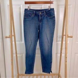 Ann Taylor Loft Jeans Skinny Ankle Zip, 27/4P
